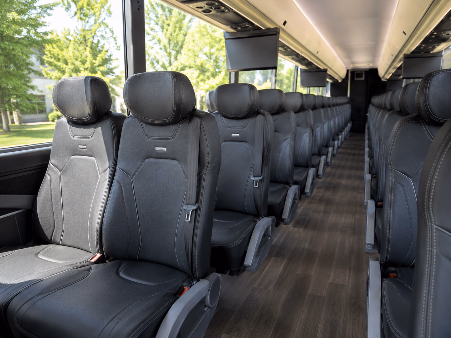 billings charter bus services interior