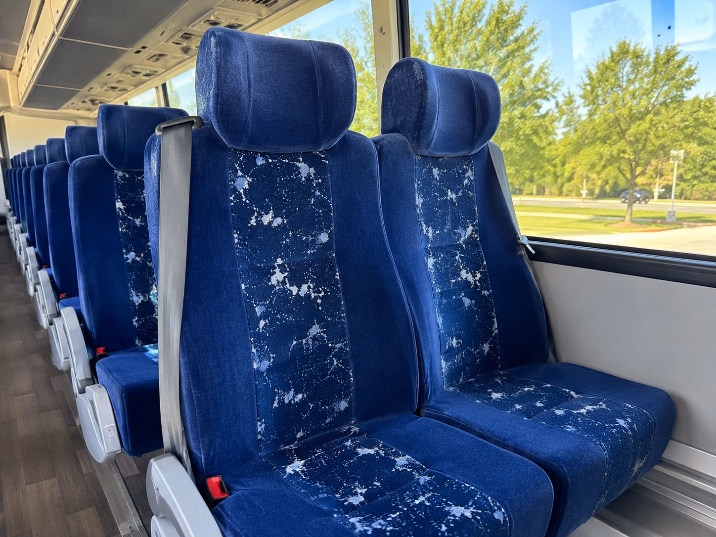 billings long distance transportation onboard seating