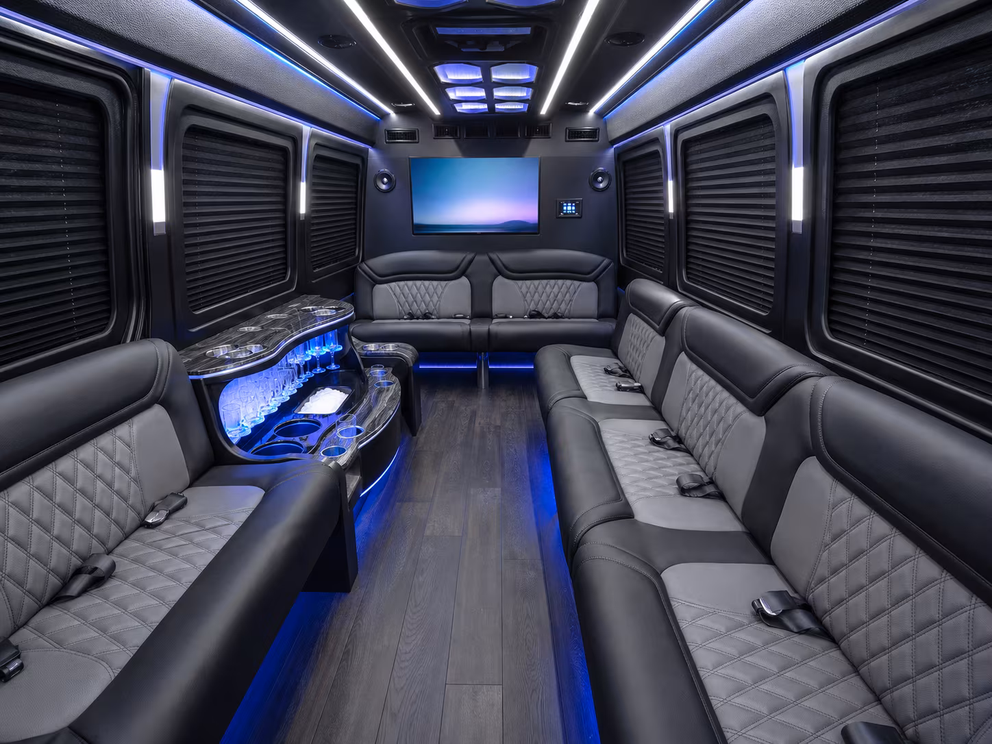 billings party bus interior